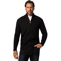 Pull Camionneur En Laine Mélangée Avec Col Montant Et Fermeture éclair - Technologie FLEXNAMIC® - Taille Jusqu'à 8XL - Réf. 820715