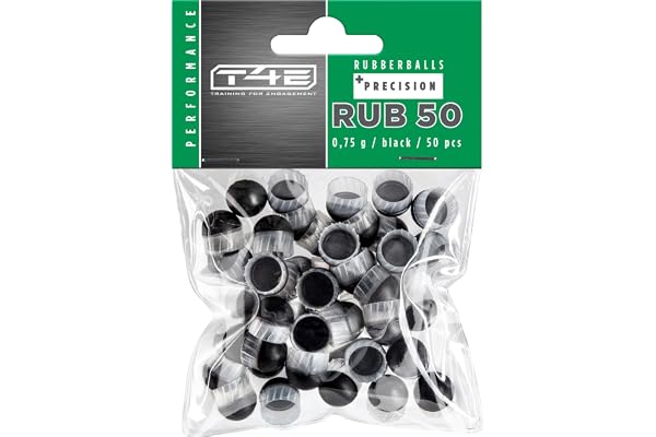 Umarex T4E 12,7 cm (50 tum), svart, 0,75 g (50 stycken)