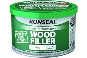 Ronseal 35303 High Performance Wood Filler - White 275g