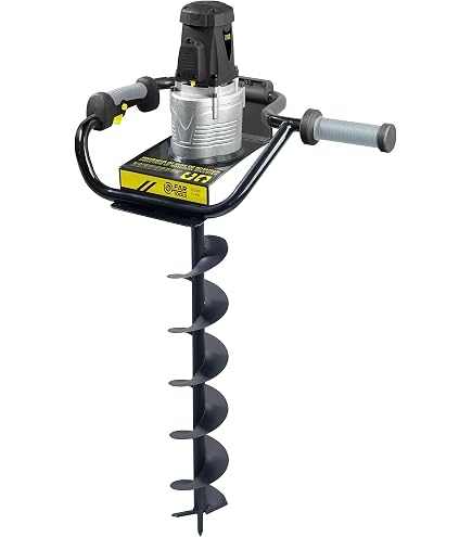 Tarière électrique Sans Fil Pour Jardin - 550 Tr/min, Batterie 20V - Perçage Trous De Poteau, Plantation