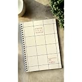 Difference Introduction 4 Months Spiral Undated Study Planner, A5 Size (Beige)