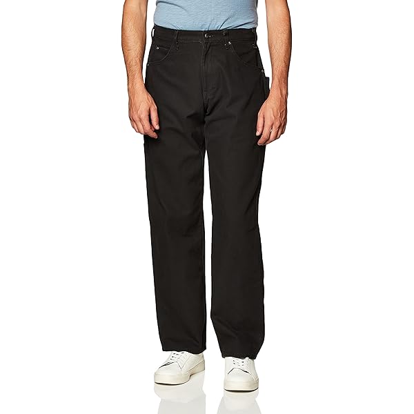Dickies Spijkerbroek voor timmerlieden, rechte pijpen, losse pasvorm, voor heren, Zwart, 38W / 30L