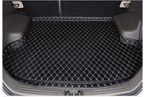 BNHHB Autokofferraummatte Lederschutzunterlage für HYUNDAI TUCSON 2015-2020, Kofferraumwanne Laderaumwanne Kofferraummatten Laderaumschale Schutzmatte Kofferraumschutz Styling Zubehör
