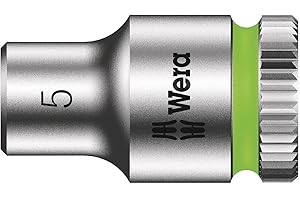 Wera 05003503001 Zyklop Steckschlüsseleinsatz 8790 HMA, mit 1/4"-Antrieb, 5.0 mm