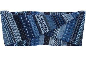 ‎INVERO Invero, Merino Stirnband Tara, 100% Wolle (Blau)