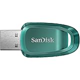 SanDisk 128 GB Ultra Eco Memoria flash USB 3.2 con velocidades de lectura de hasta 100 MB/s. Una unidad flash USB fabricada c