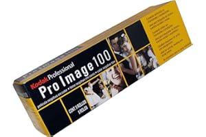 ‎KODAK KODAK 603 4466 Pro Image 100 Professional ISO 160, 35 mm, 36 ekspozycji, kolorowa folia negatywna (5 rolek w opakowaniu), żółty