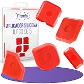 Filzada&reg; Set with 5 Silicone Spatula &ndash; Silicone Applicator &ndash; Silicone | Joint Spatula - Joint Straightener - Silicone Remover