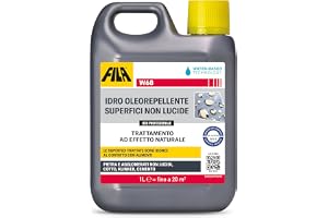 W68 Transparent fläckskydd för icke-glänsande ytor med naturlig effekt, skyddar porösa material utan att ändra utseendet, 1 l