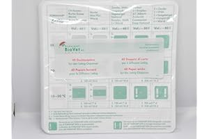 VISION WELL 40 (a 0,32€) Dochtpapiere für Liebigdispenser Liebig Dispenser Imker Imkerei Varroa ErsatzdochteF