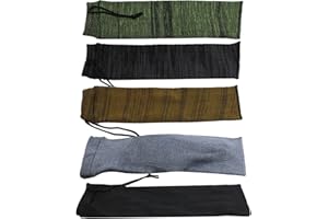 MiOYOOW 5PCS Calzini per Pistole, Calzini per Pistole Calzini per Pistole Leggeri Custodia con Design a Grappolo per Gli Appassionati di Caccia all'Aperto (16 * 4")