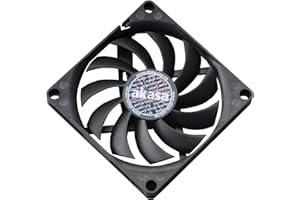 Akasa Slimfan AK-FN076 Wentylator Do Obudowy, Czarny