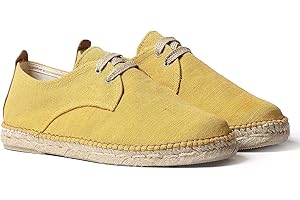 TONI PONS Dixon - Alpargata de Cordones para Hombre elaborada en Tejido de algodón.