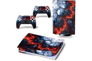 Wonhomke Himmel Design für PS5 PVC Aufkleber Decal Vinyl Skins für Disk Edition (PS5-001)