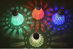 Itian 4pcs LED Leuchten Bádminton, Actividades Deportivas para Interno y Externo