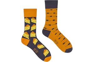Spox Sox Casual Unisex - des chaussettes colorées coton pour les individualistes - multicolores, drôles, fantaisie, originales chaussettes - amusantes cadeau