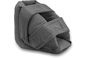 NIdreamCE Heel Protectors for Pressure Sores，Adjustable Foot Cushion Pillow to Relieve Pressure from Sores and Ulcers for Bedridden Patients Supplies (1)