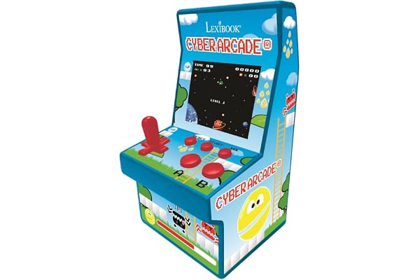 Lexibook, Console de Jeux Portable Retro Cyber Arcade® 200 Jeux, JL2940