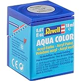 Revell - Su Bazlı Maket Boyası Aluminyum Metalik 18 Ml