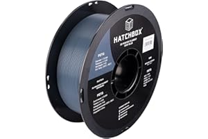 HATCHBOX PETG 3D Printer Filament, Dimensional Accuracy +/- 0.03 mm, 1 kg Spool, 1.75 mm