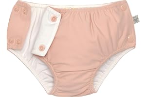 ‎LÄSSIG Lässig Splash & Fun Swim Nappy with Press Studs (Pink, 86/92, 13-24 Months)