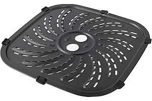 ‎RUSSELL HOBBS Russell Hobbs Grillplatte inkl. Gummifüße für Heißluftfritteuse [für SatisFry Airfryer 8l 27170-56] für knusprig-krosse Ergebnisse, spülmaschinengeeignet, Ersatzteil, Zubehör N700640