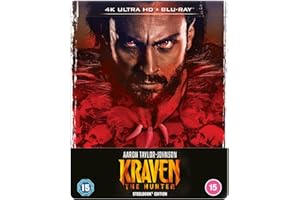 Kraven The Hunter Steelbook 4K UHD [Region A & B & C]