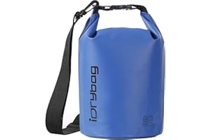 IDRYBAG DRYBAG Bolsas Secas para Kayak Impermeables 2L/5L/10L/15L/20L, Bolsa Seca Pequeña Impermeable Flotante, Saco Seco Impermeable para Paddleboarding y Viajes