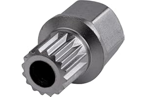 Supa-Tools Felgenschloss für BMW 32, 16 Kant 16 Zahn Schlüssel Nuss Radsicherung Mini