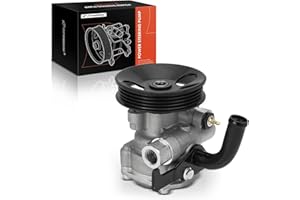 A-Premium Power Steering Pump, with Pulley, Compatible with Kia Sorento LX 2003 2004 2005 2006, V6 3.5L, Replace # 571003E000, 20A1172
