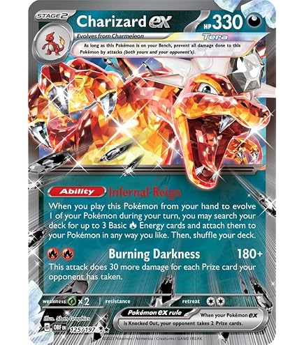 Charizard ex 223/197 Pokemon Rare Card - Special Illustration (SV