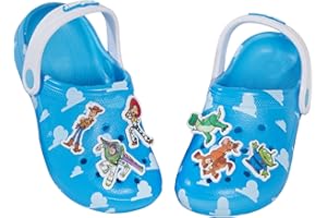 Disney Toy Story - Zoccoli per ragazze e ragazzi, con ciondoli, per interni ed esterni, con cinturino alla caviglia