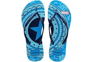 Havaianas - Slim Marvel, Comfortable, Durable, and Lightweight Flip-Flops, Featuring Marvel Superheroes, Non-Slip Sole, Girls