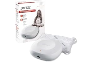 Imetec BW03 Boule Elettrica Cordless, Tecnologia Ceramica, Riscaldamento Ultrarapido, Termostato di Sicurezza, Spia di Ricarica