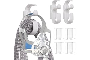 DOSYEN CPAP Tube Holder 2 pièces, CPAP Stand pour appareil respiratoire, Fournir stable et Tangle Free CPAP masque système de pipeline, vous permettant de mieux dormir pour l'apnée du sommeil accessoires