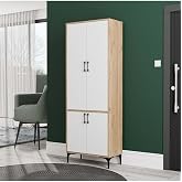 Mezza 5032 Royal 4 Kapakli 5 Askili Portmanto Sepet - Beyaz