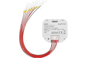 Homematic IP 153501A0 Interfaz de Contacto, Gris, 6-fach