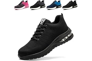 Baofular Chaussures de Sécurité Hommes Femmes Légère Basket Securite Confortable Antidérapante Chaussures de Travail Respirantes