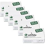 600 actiTube Aktivkohlerfilter (6x100). Mehr Rauchgenuss durch Aktivkohle