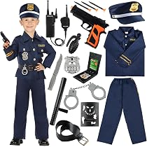 Costume Poliziotto Bambino, Polizia Costume Bambini con Polizia ...