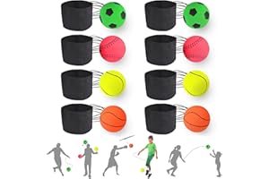 Jastown pallina da polso con elastico,palla su una corda elastica,elastic gomma gomma palla legata al polso,palla a rimbalzo da polso,Palla a molla su corda,palla estensibile,wrist balls