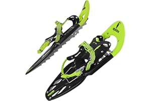 ‎ALPIDEX ALPIDEX Schneeschuhe 25 INCH Schuhgröße 38-45 bis 130 kg Steighilfe Tragetasche Optional Stöcke