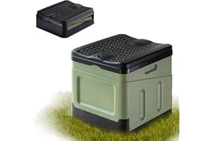 Baralir Portable Folding Camping Toilet Outdoor Emergencies And as an Auto Storage Container
