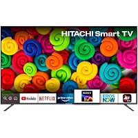 Hitachi 140 cm (55 Inches) 4K Ultra HD Smart LED TV LD55VRS01U (Black) (2019 Model)