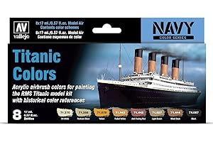 Vallejo Model Air Set 71646 Titanic Colors (8)
