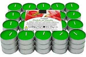 H HANSEL HOME 60 sztuk świeczek zapachowych sorbet arbuz