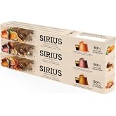 Sirius Premium Aromalı Kaps&uuml;l Kahve 3'l&uuml; Set (Karamel-Fındık-Portakal)