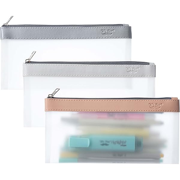 TIESOME 3 Stück Netztasche Für Make Up Pinsel, Stifte
