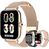 Colesma Smartwatch Donna con Chiamata, Risposta e Notifiche Messaggi, 1,69" HD Smart Watch, Orologio Contapassi con Frequenza