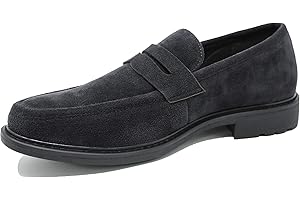 Evoga Mocassins en daim Oxford élégantes chaussures décontractées